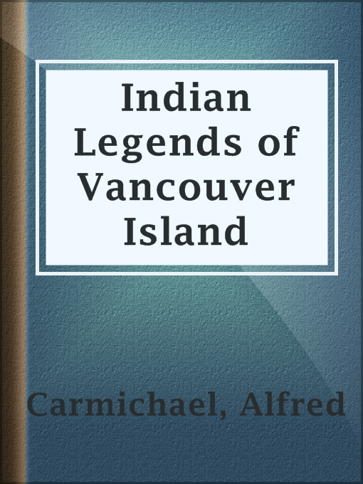 Cover image for Indian Legends of Vancouver Island